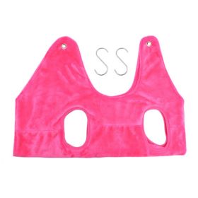 Pet Dog Cat Grooming Hammock Harness Dog Hammock Restraint Bag Helper Breathable Dogs Grooming Trimming Hammock Helper Cats (Option: Pink-S)